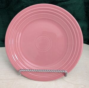 Fiesta Homer Laughlin 9” Rose Luncheon Plate